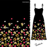 Black Printed Fabric For Wholesale Online